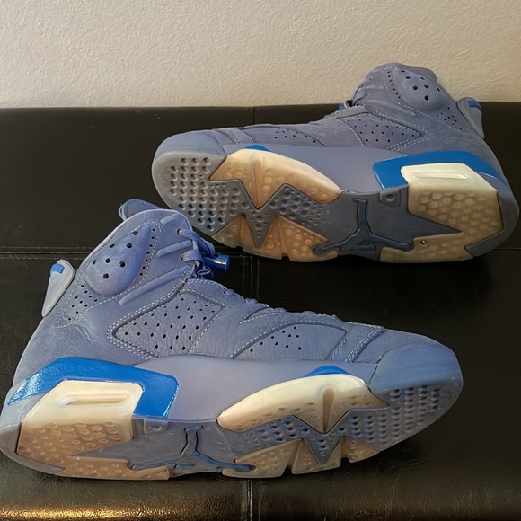 Size 9 Men’s Air Jordan 6 Retro Diffused Blue ‘Jimmy Butler’ - Picture 5 of 8